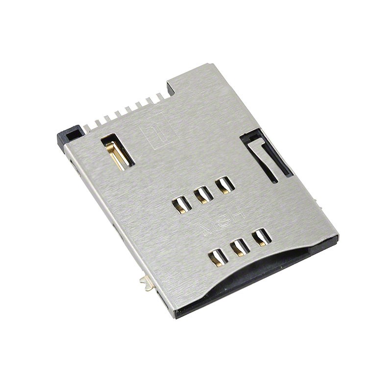 1 pcs : 0475530001 - CONN SIM CARD PUSH-PUSH R/A SMD