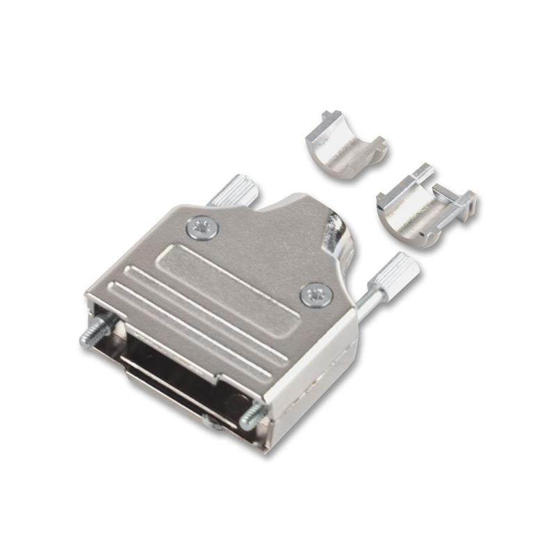 1 pcs : MHDM15-K - 15 WAY D-SUB HOOD DIE CAST TOP E