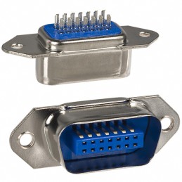 1 pcs : 111-014-103L001 - CONN SCSI PLUG 14P STR SLDR CUP