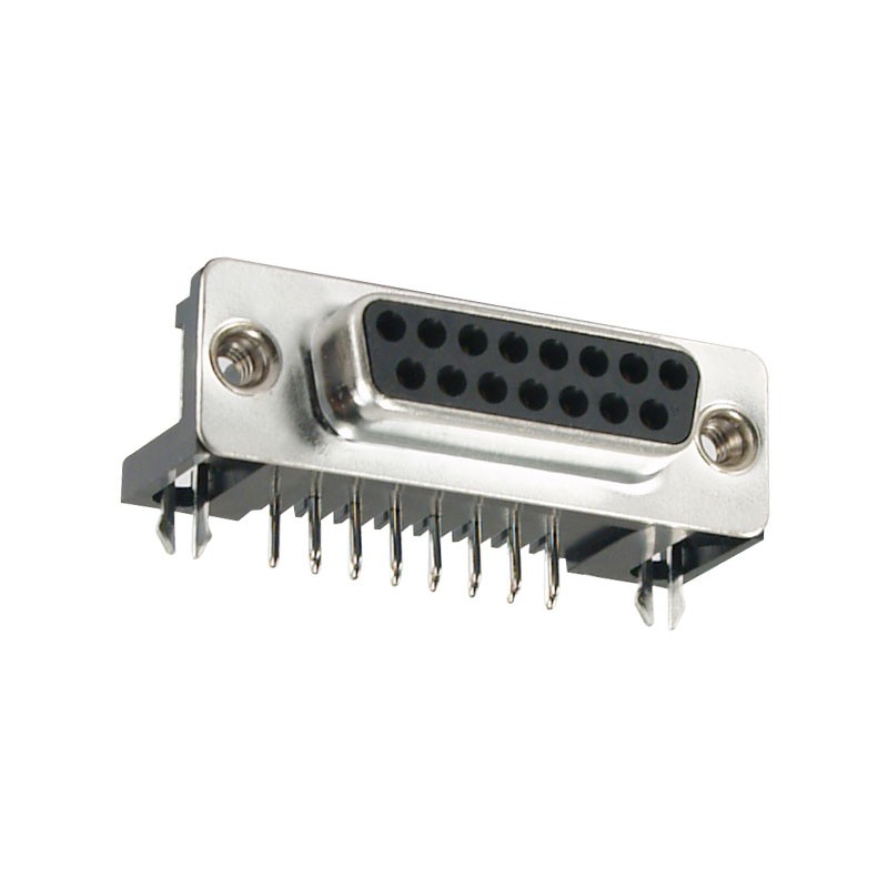 1 pcs : K22X-A15S-N - CONN D-SUB RCPT 15POS R/A SLDR