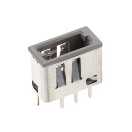 1 pcs : GT17H-4P-2DSA - CONN AUTO LAN PLUG 4POS SLD PCB