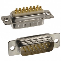 1 pcs : 172-E15-103R001 - CONN D-SUB PLUG 15POS PNL MNT