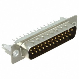 1 pcs : 2301835-1 - CONN D-SUB PLUG 25POS VERT SLDR