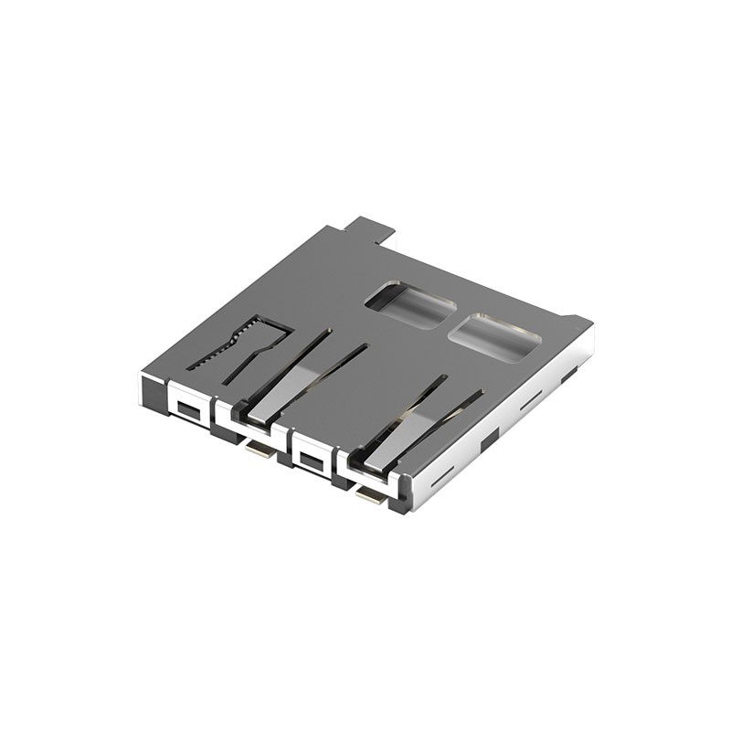1 pcs : 693071030811 - SMT MICRO SD CARD CONNECTOR, PUS