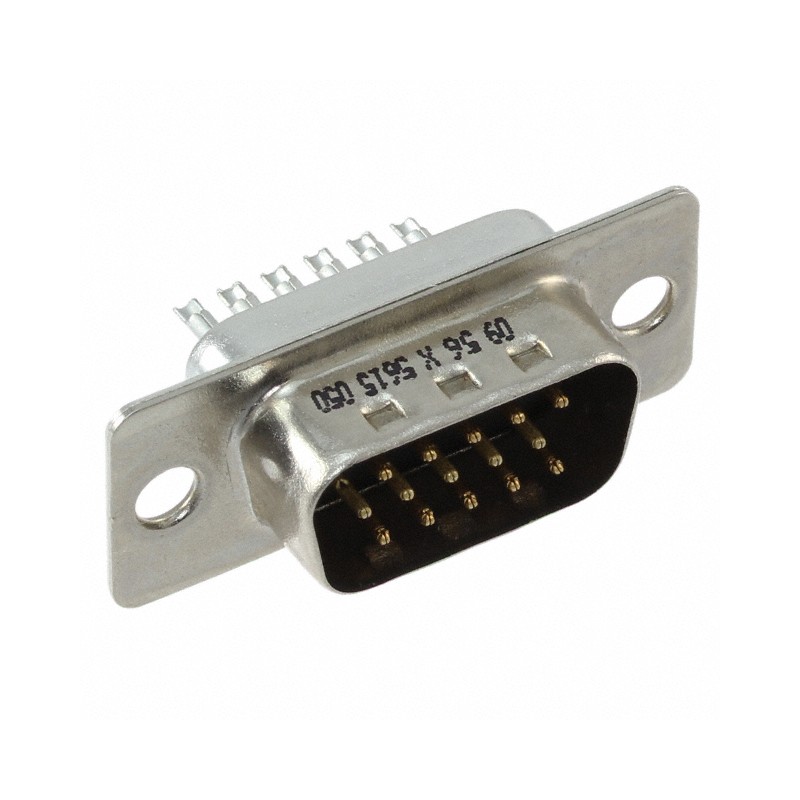 1 pcs : 09561005615050 - CONN D-SUB HD PLUG 15P SLDR CUP