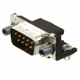 1 pcs : 747840-6 - CONN D-SUB PLUG 9POS R/A SLDR