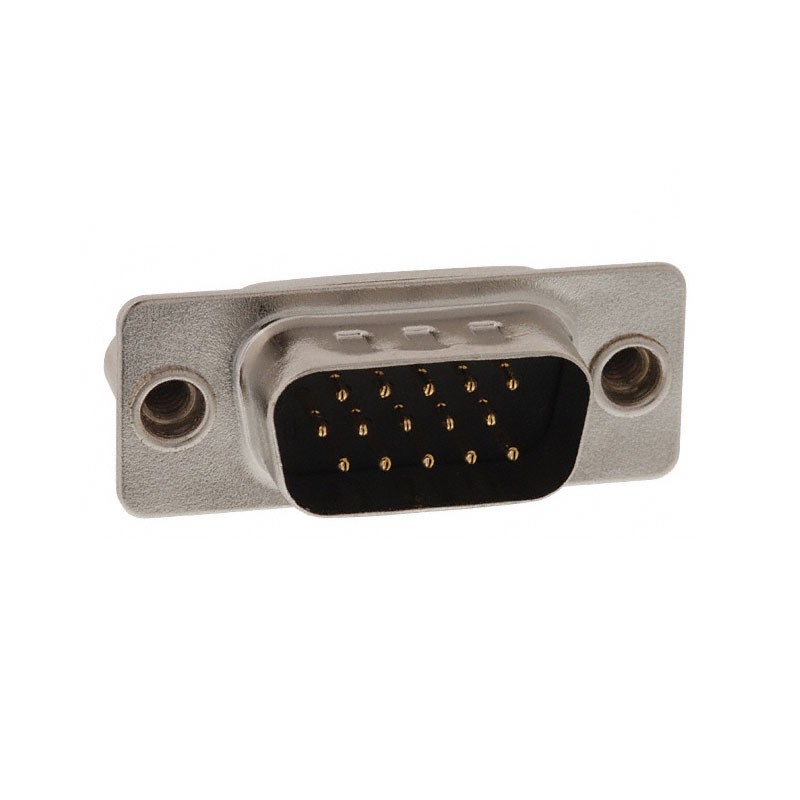 1 pcs : 180-015-103L021 - CONN D-SUB HD PLUG 15POS PNL MNT