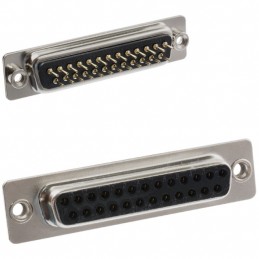 1 pcs : 171-025-213R011 - CONN D-SUB RCPT 25P PNL MNT SLDR