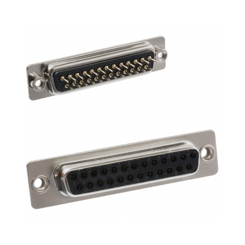 1 pcs : 171-025-213R011 - CONN D-SUB RCPT 25P PNL MNT SLDR