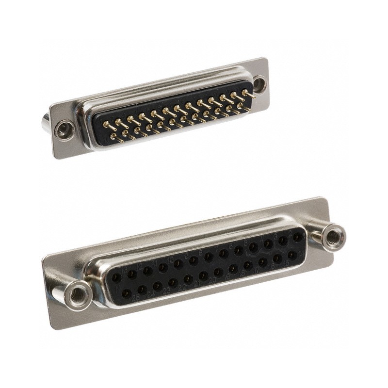 1 pcs : 171-025-213R031 - CONN D-SUB RCPT 25P PNL MNT SLDR