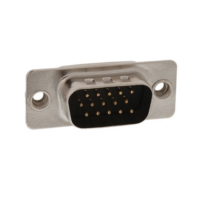 1 pcs : 180-015-103L011 - CONN D-SUB HD PLUG 15POS PNL MNT