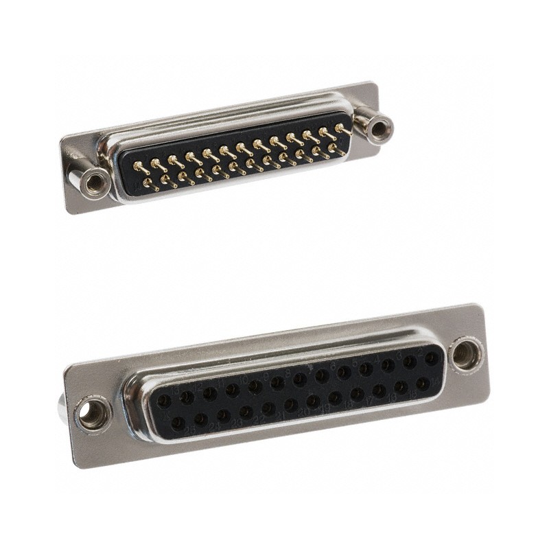 1 pcs : 171-025-213R021 - CONN D-SUB RCPT 25P PNL MNT SLDR