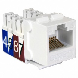 1 pcs : NKJ-5508 - CAT5E SLIMSTYLE 90 DEGREE KEYSTO