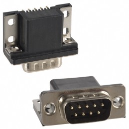 1 pcs : 183-009-113R161 - CONN D-SUB PLUG 9POS R/A SLDR