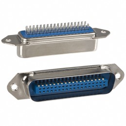 1 pcs : 111-036-103L001 - CONN SCSI PLUG 36P STR SLDR CUP