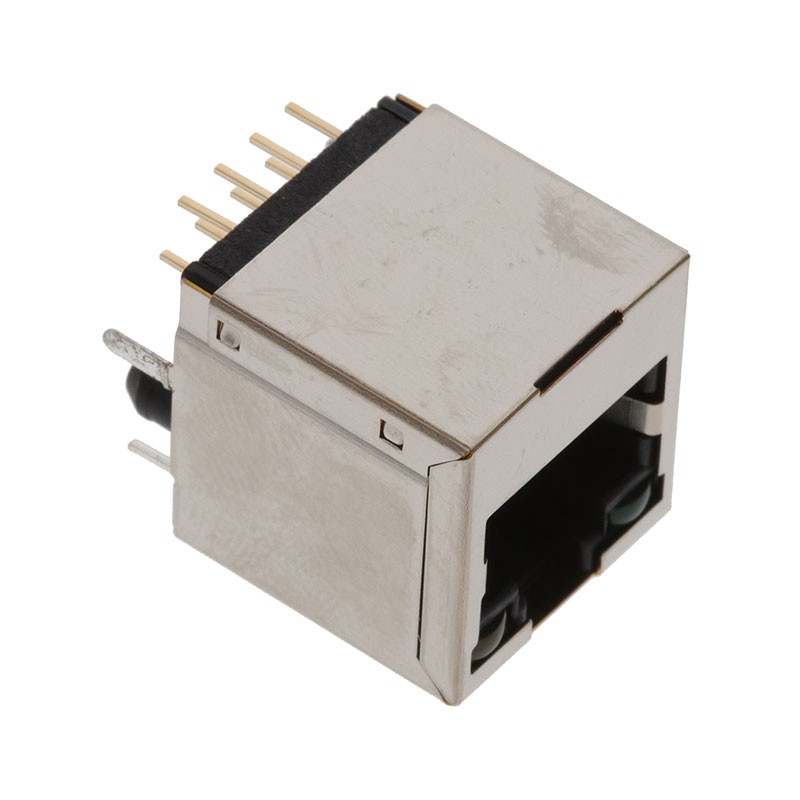 1 pcs : 1734577-2 - CONN MOD JACK 8P8C VERT SHIELDED