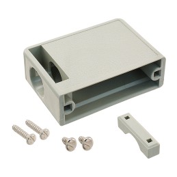 1 pcs : 09670150511 - CONN BACKSHELL 15POS 90DEG GRAY