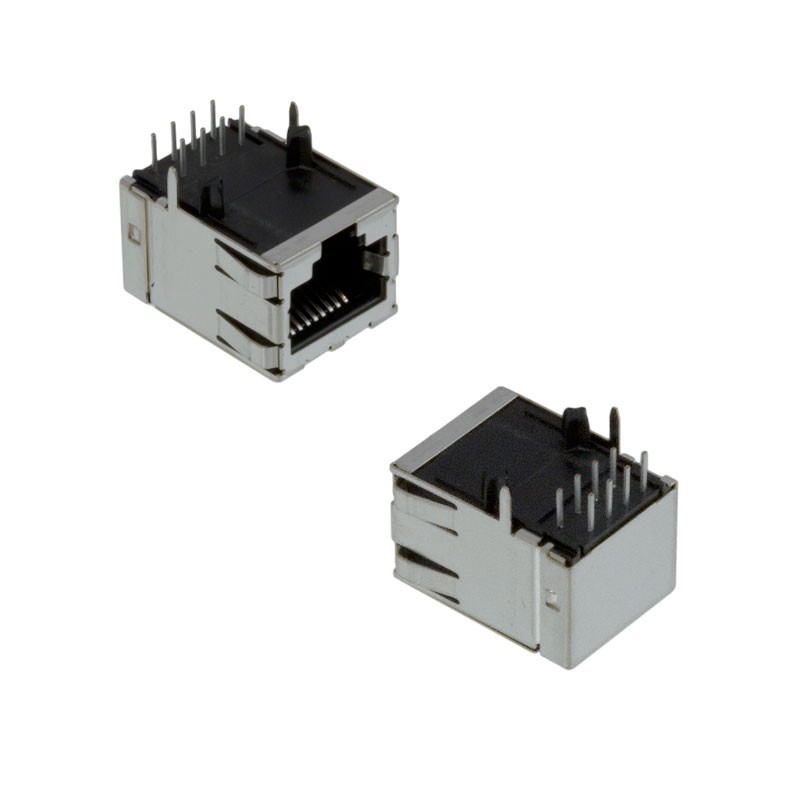 1 pcs : 5406298-1 - CONN MOD JACK 8P8C R/A SHIELDED