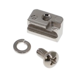 1 pcs : D20418-J9F - CONN D SUB SCREW LOCK NUT 4-40