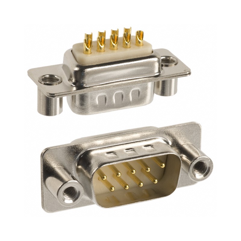 1 pcs : 172-E09-103R031 - CONN D-SUB PLUG 9POS PNL MNT