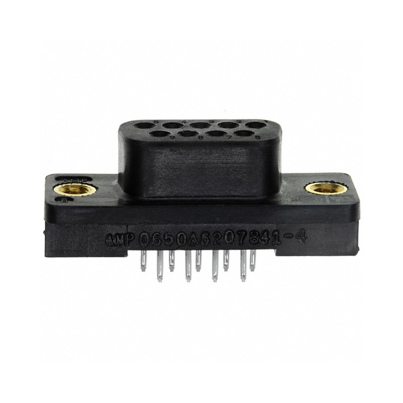 1 pcs : 5207841-4 - CONN D-SUB RCPT 9POS VERT SLDR