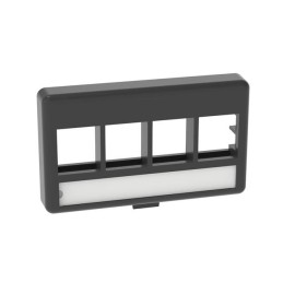 1 pcs : NK4MFLBL - NETKEY FURNITURE FACEPLATE LBL