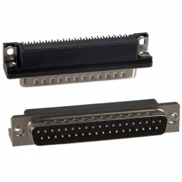 1 pcs : 182-037-113R161 - CONN D-SUB PLUG 37POS R/A SLDR