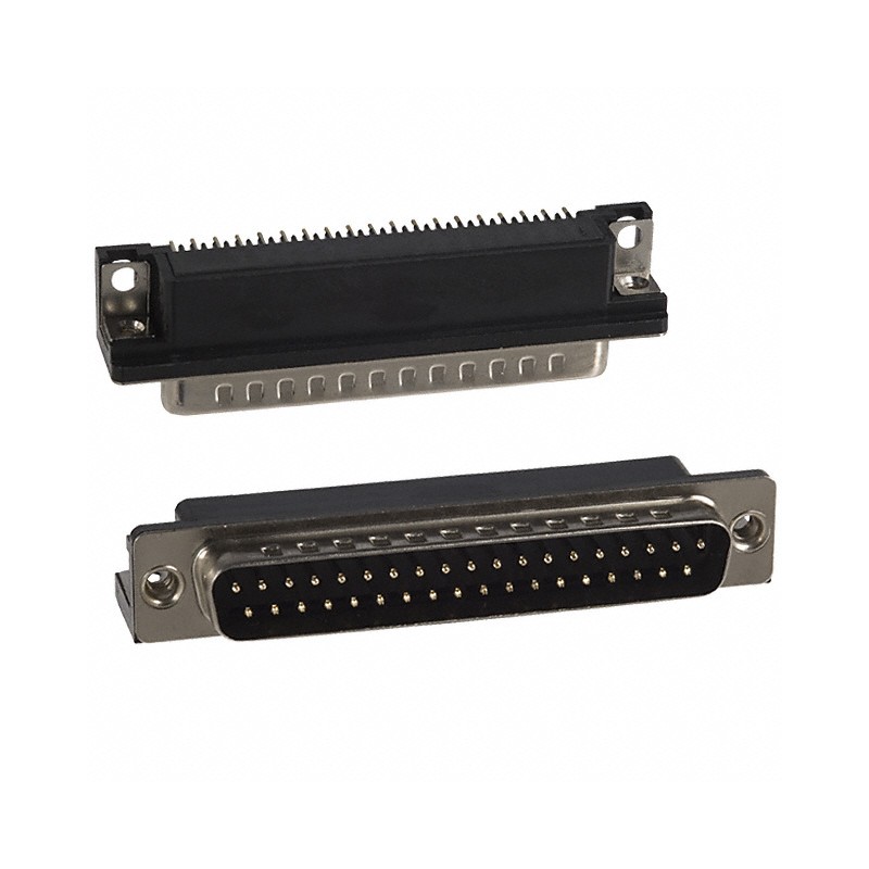 1 pcs : 182-037-113R171 - CONN D-SUB PLUG 37POS R/A SLDR