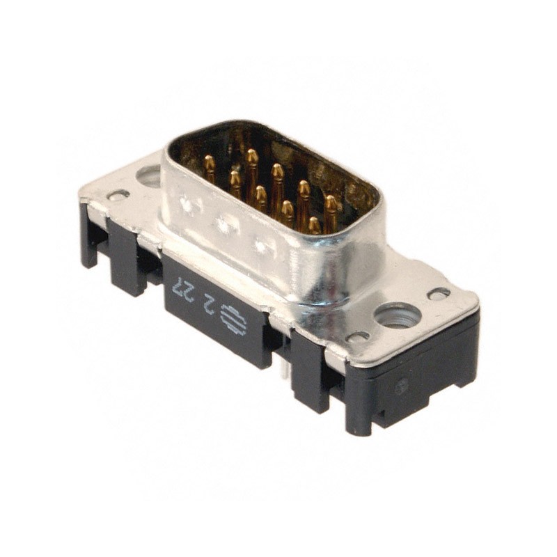 1 pcs : 09651216702 - CONN D-SUB PLUG 9POS VERT SLDR