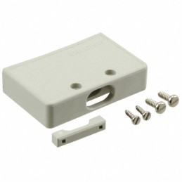 1 pcs : 09670250411 - CONN BACKSHELL 25POS 180DEG GRAY