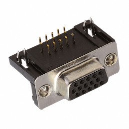 1 pcs : 618015325223 - CONN D-SUB HD RCPT 15P R/A SLDR