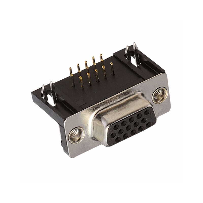 1 pcs : 618015325223 - CONN D-SUB HD RCPT 15P R/A SLDR