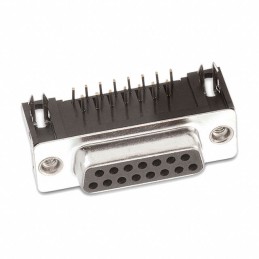 1 pcs : 618015211821 - CONN D-SUB RCPT 15POS R/A SLDR