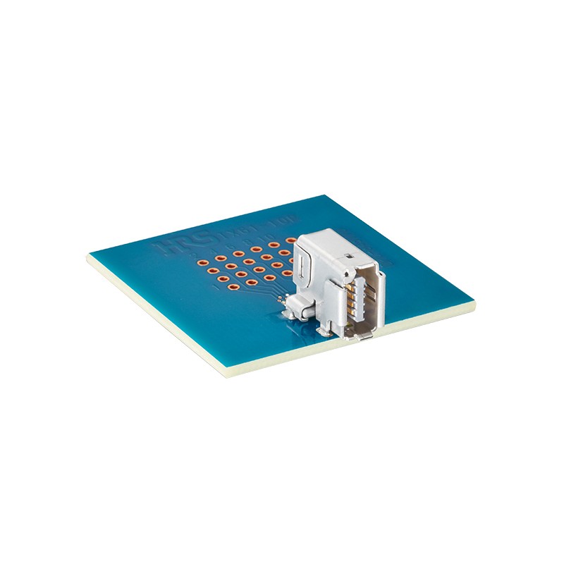 1 pcs : IX61G-A-10P - CONN MULTI-PURP RCPT 10P R/A SMD