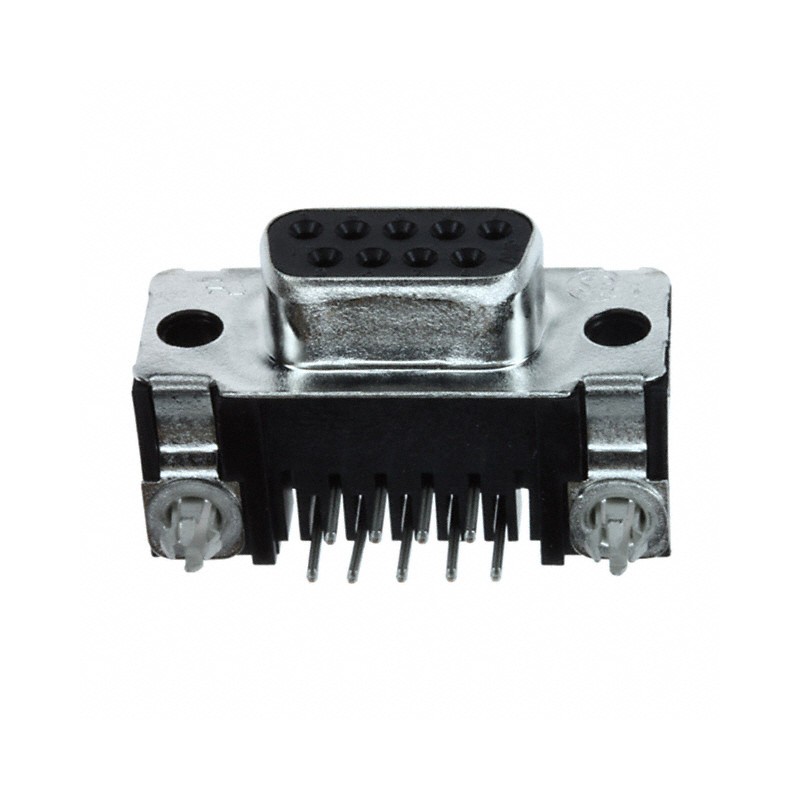1 pcs : 5747844-2 - CONN D-SUB RCPT 9POS R/A SLDR