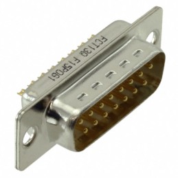 1 pcs : 1727040063 - CONN D-SUB PLUG 15POS SLDR CUP
