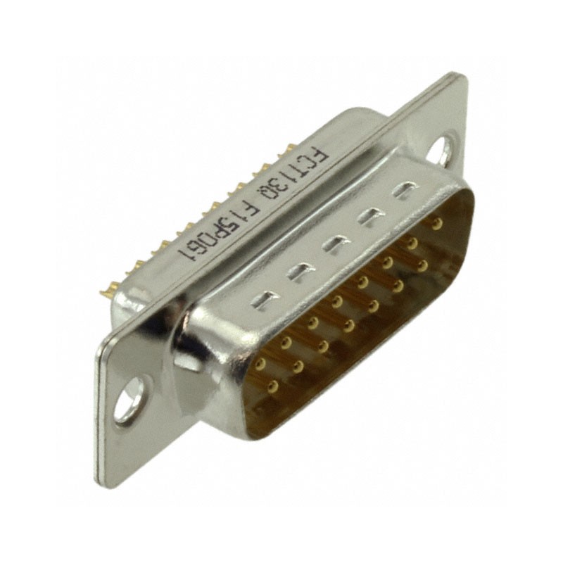 1 pcs : 1727040063 - CONN D-SUB PLUG 15POS SLDR CUP