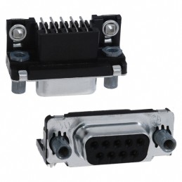 1 pcs : 5747844-5 - CONN D-SUB RCPT 9POS R/A SLDR