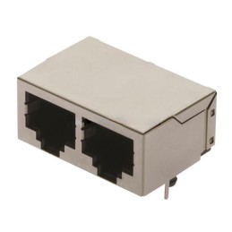 1 pcs : 09455511122 - CONN MOD JACK 8P8C R/A SHIELDED