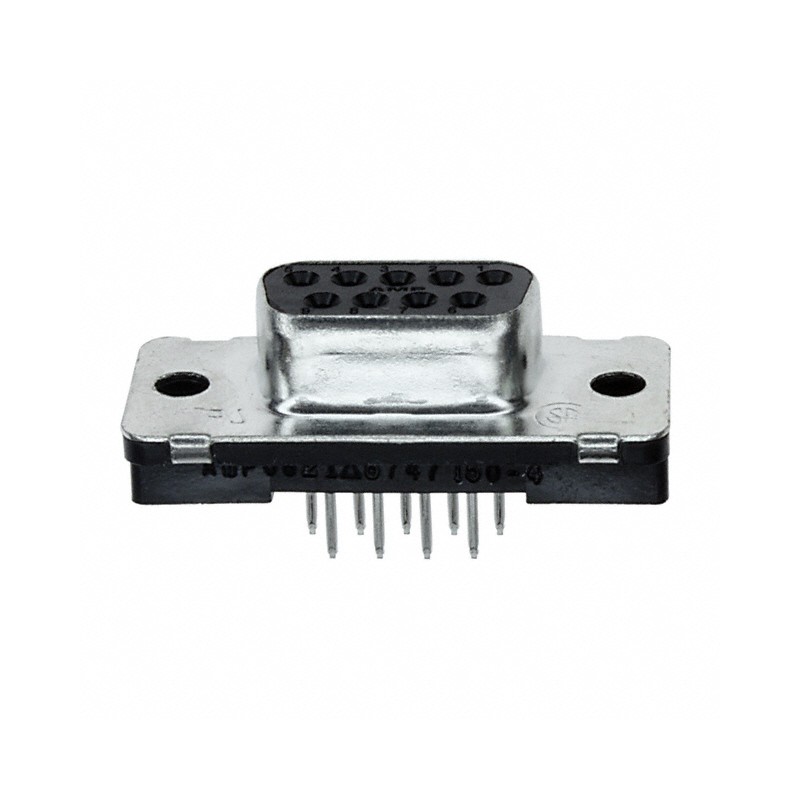 1 pcs : 5747150-4 - CONN D-SUB RCPT 9POS VERT SLDR