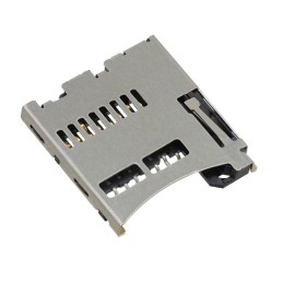 1 pcs : 0473521001 - CONN MICRO SD CARD PUSH-PUSH R/A