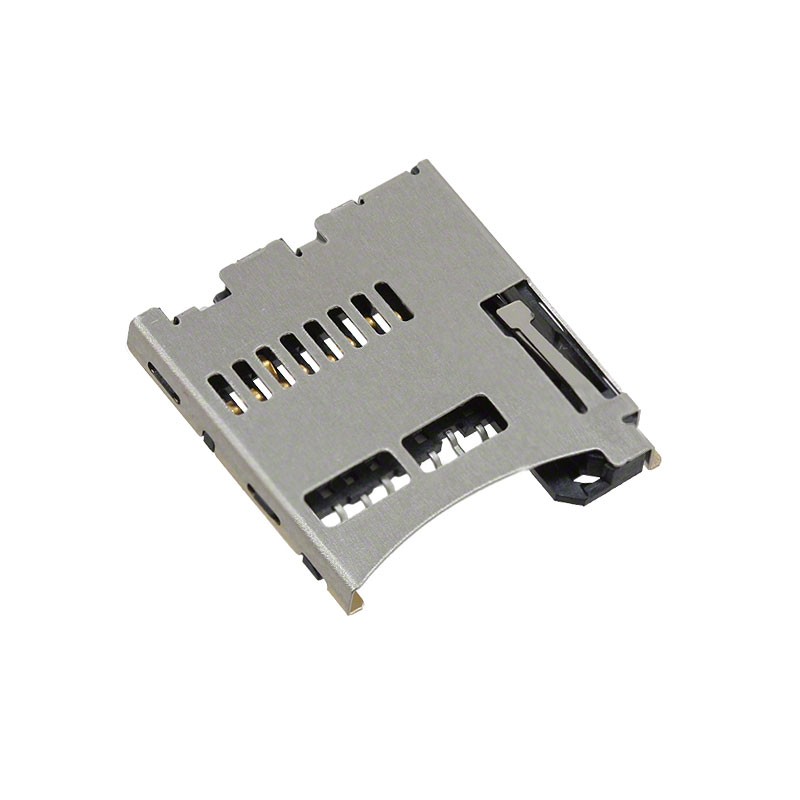 1 pcs : 0473521001 - CONN MICRO SD CARD PUSH-PUSH R/A