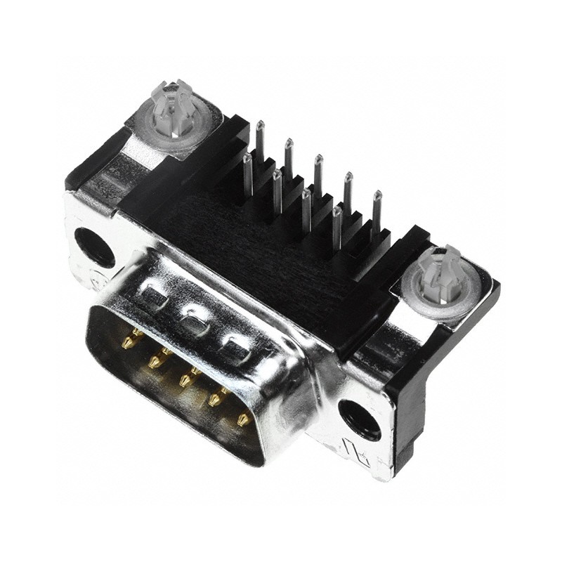 1 pcs : 5747840-2 - CONN D-SUB PLUG 9POS R/A SLDR