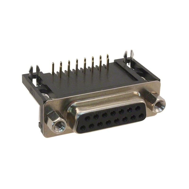 1 pcs : 183-015-213R541 - CONN D-SUB RCPT 15POS R/A SLDR