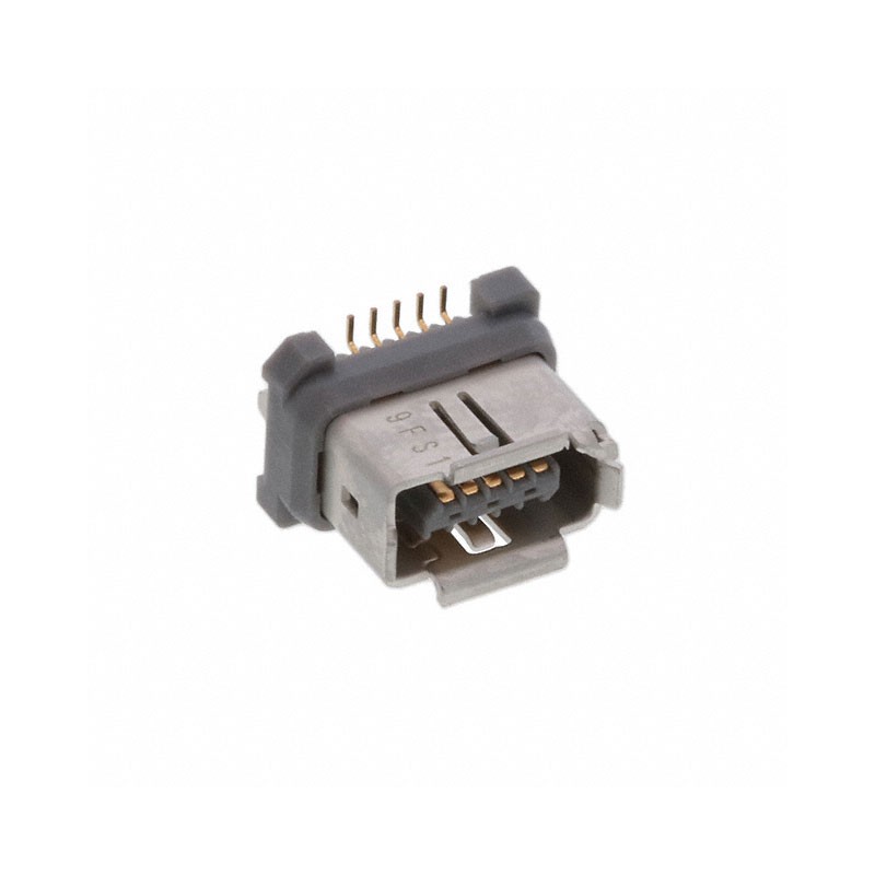 1 pcs : IX80G-B-10P - CONN RCPT VERT SMD TYPE B