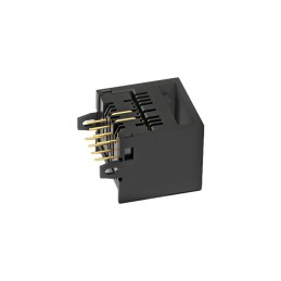 1 pcs : 615008160021 - CONN MOD JACK 8P8C R/A UNSHIELD