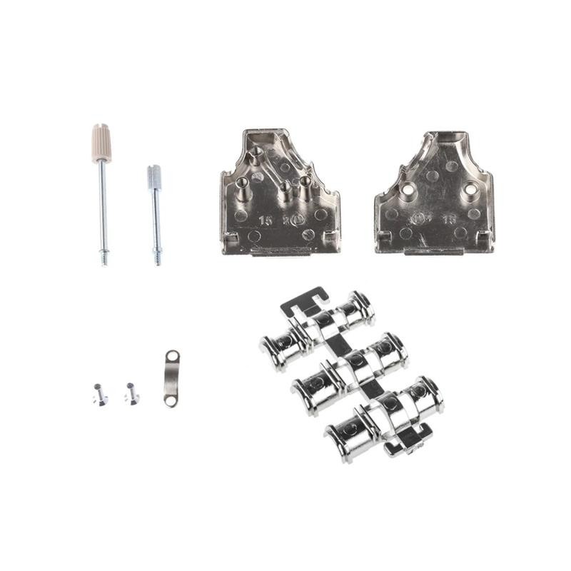 1 pcs : MHDM35-15-K - 15 WAY D-SUB HOOD DIE CAST SIDE