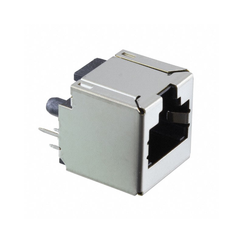 1 pcs : 6368150-1 - CONN MOD JACK 8P8C VERT SHIELDED