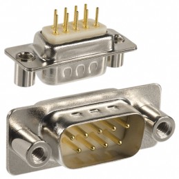 1 pcs : 172-E09-113R031 - CONN D-SUB PLUG 9P PNL MNT SLDR