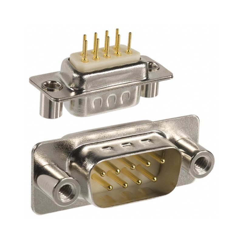 1 pcs : 172-E09-113R031 - CONN D-SUB PLUG 9P PNL MNT SLDR